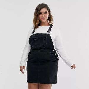 ASOS Curve Denim Overall Dress